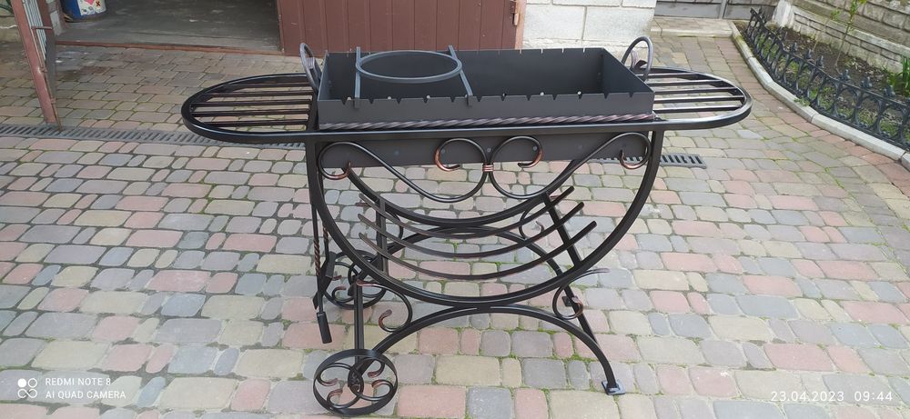 Кований мангал з підставкою під казан/метал 4мм./Ручна робота