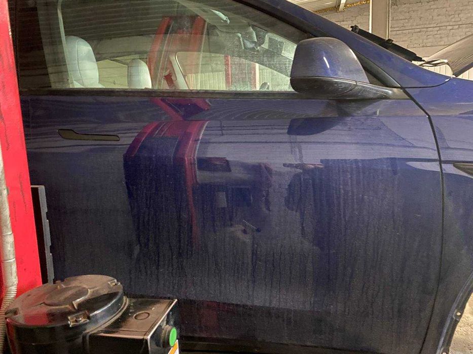 Двері Tesla Model Y білі сині