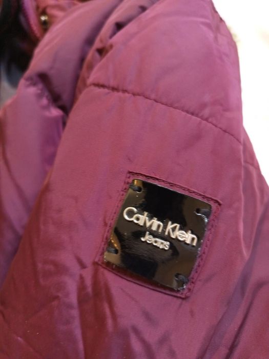 Calvin Klein nowe oryginalne legit długie pikowane puchowe kurtki damskie