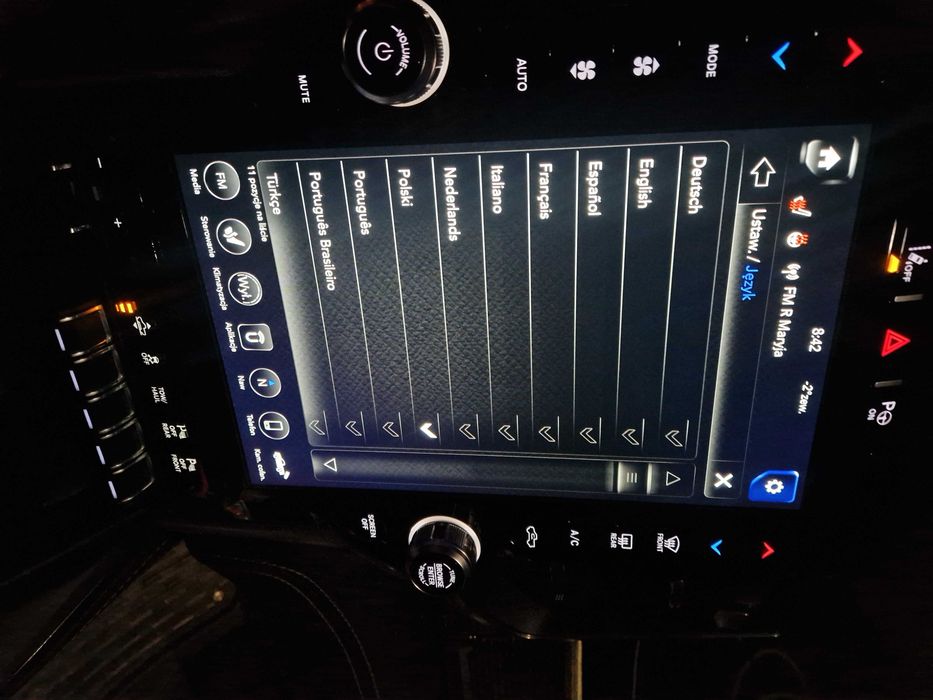 Konwersja Dodge Ram Charger USA kodowanie lamp język polski mapa