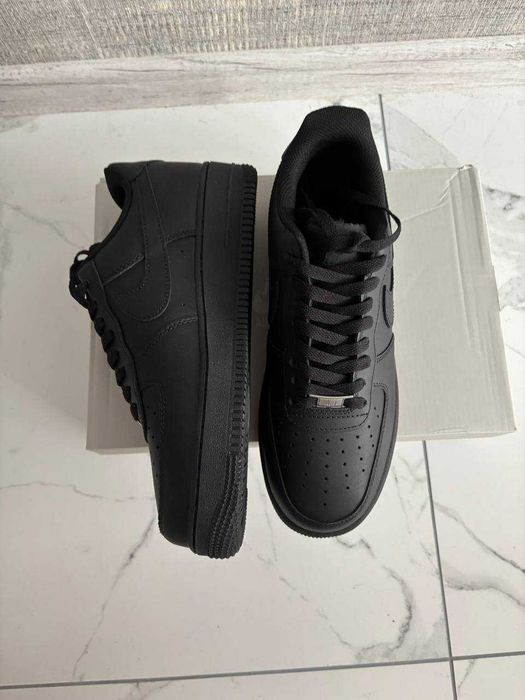 РОЗПРОДАЖ! Кросівки чоловічі Nike Air Force 1 Low 07 Black. Оригiнал. Усi розмiри