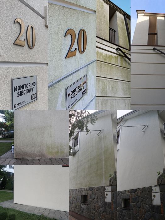 Mycie Elewacji, Kostki i Dachów GORĄCĄ WODĄ