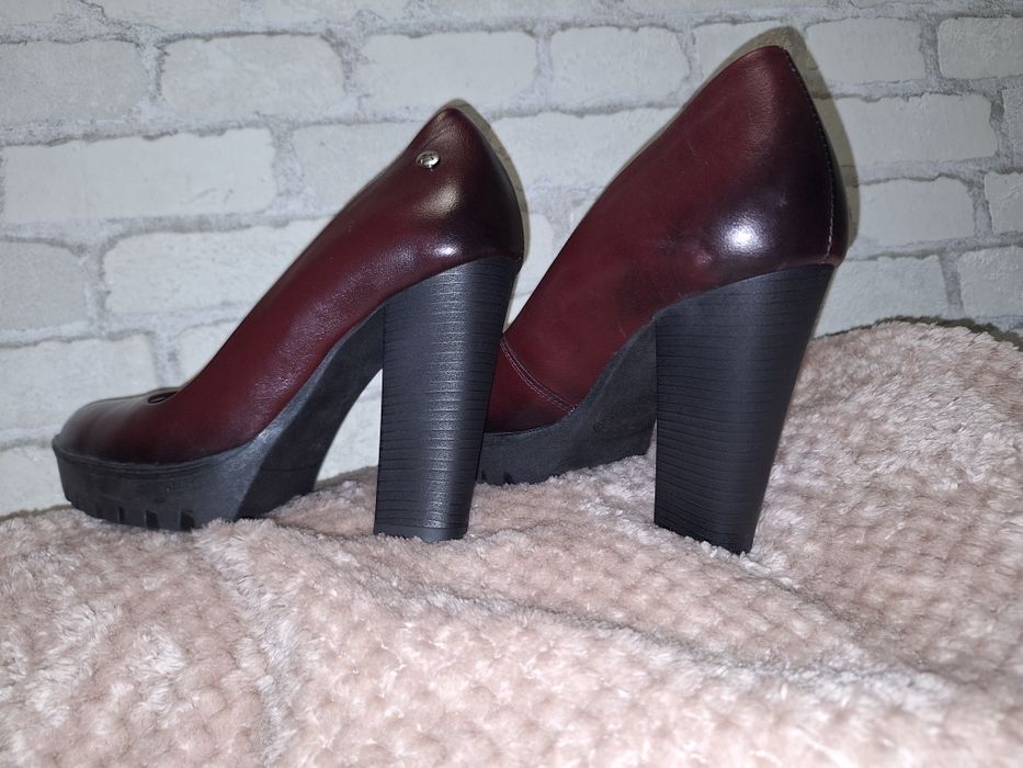 Buty skórzane Maciejka