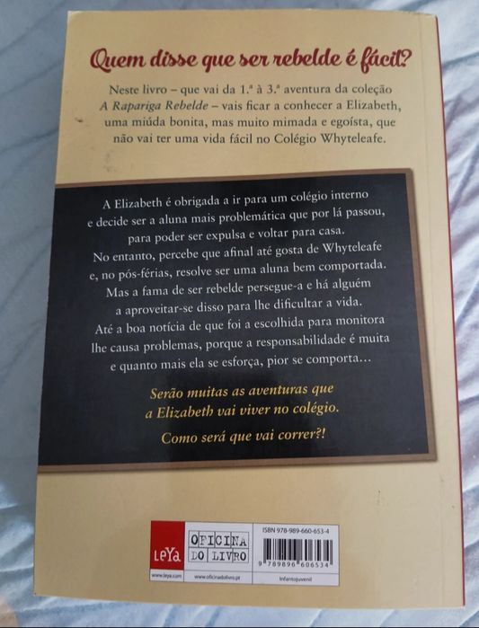 Livro A Rapariga Rebelde