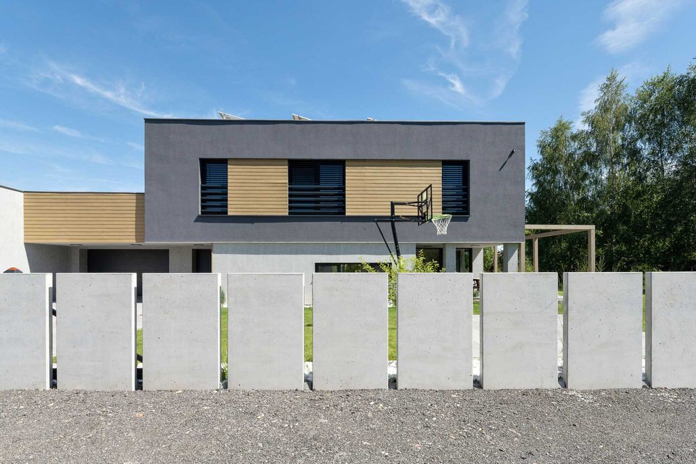 ogrodzenie betonowe elka betonowa mur betonowy przęsła grzebieniowe