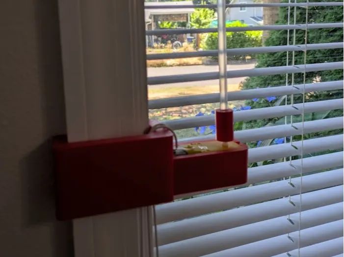 Suporte Interruptor DPDT e Rolamento Persianas