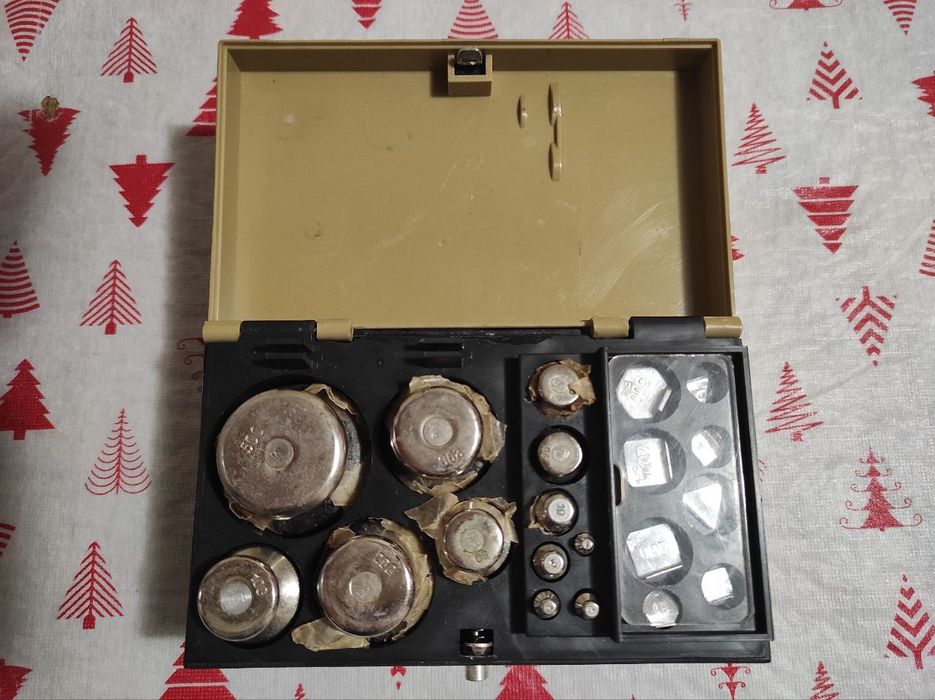 Ваги плечові ручні, набір гирь Г-4-1110 МГ-4-1100-10, комплект гирь