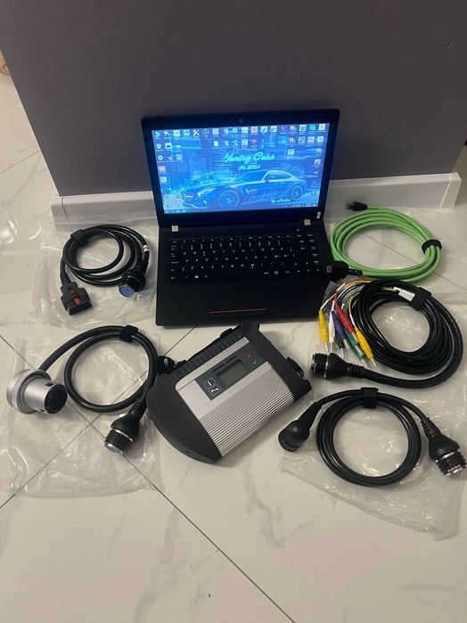Laptop interfejs c4 Sd connect Mercedes Benz 2026 Cars Trucks Xentry PL Wis Dts Monaco Vediamo DAS