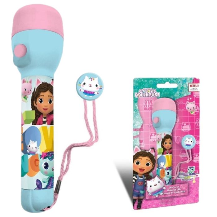 Latarka dziecięca LED Koci Domek Gabi