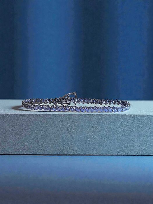 Bransoletka złota Tenisówka z Diamentami 7.9g 1.61 karata Certyfikat
