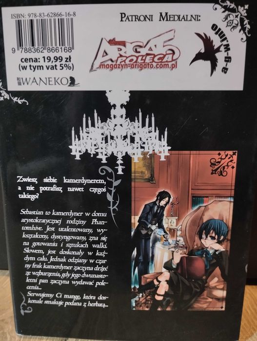 Manga Kuroshitsuji 1