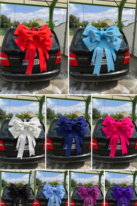 Бант на двері, бант на автомобіль, бант 100 см, новорічний бант