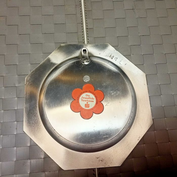 Obrazek Wiszący Metalowy z Widokiem Starego Miasta Recklinghausen