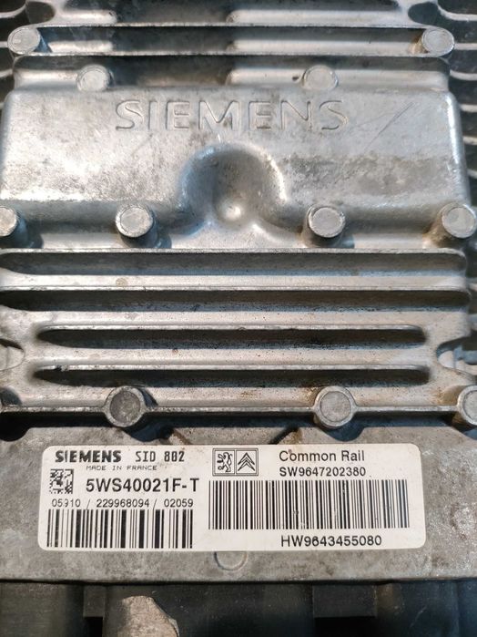 Sterownik moduł ECU Citroen Peugeot C2 C3 C4 307