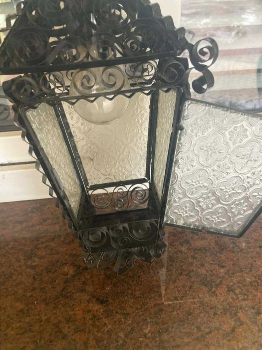 Latarnia na taras prl lampa szybki ozdobne