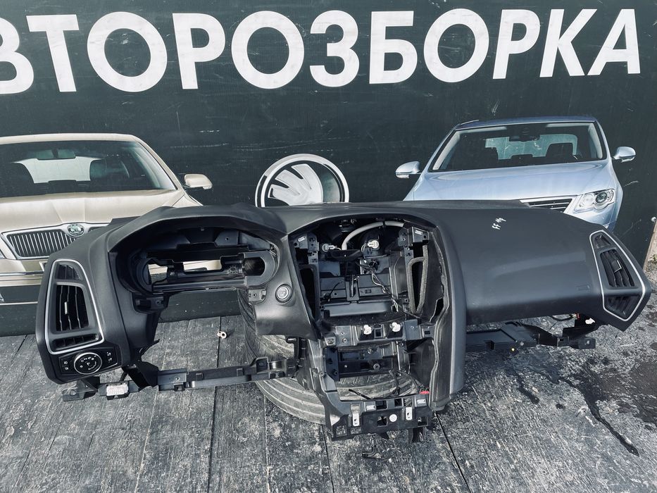 Торпеда Форд Фокус 3 Панель Безопасность AIRBAG Focus 3 Безпека MK3