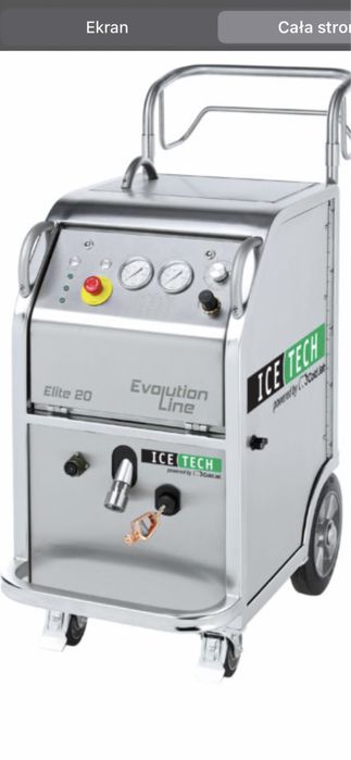 Sprzedaż wynajem wemaszyn suchego lodu czyszczenie suchym lodem usługi