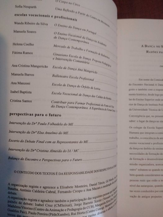 Daniel Tércio (ed.) - A Dança no sistema educativo português
