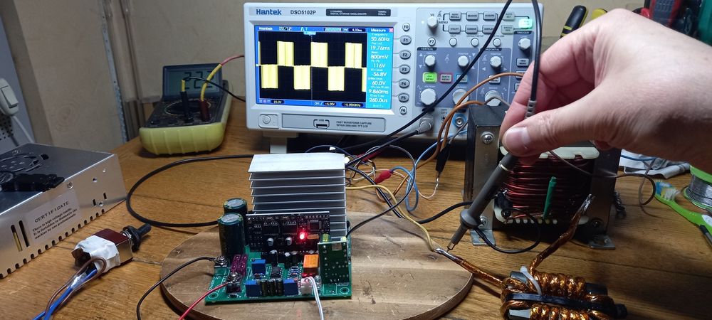 Плата інвертора чистий синус на  48V, (24V)  1800 Ватт