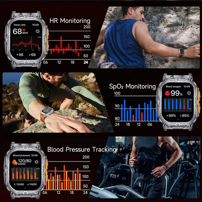 Смарт часы. VWAR TANK i152. NFC. 3D-меню. 1000mAh.LED-фонарик.