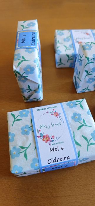 Sabonete Artesanal/Natural de Mel e Cidreira