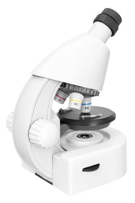 Mikroskop optyczny, szkolny dla dzieci 640x / Discovery Micro +książka