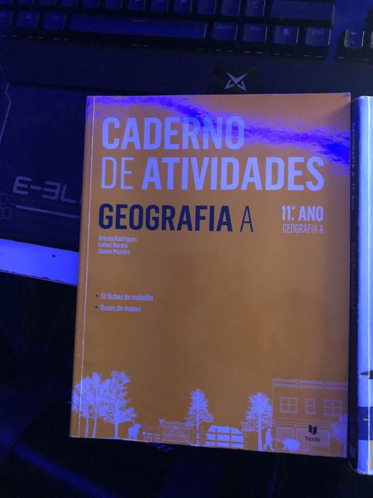 livros de geografia preparacao para exame 11 ano