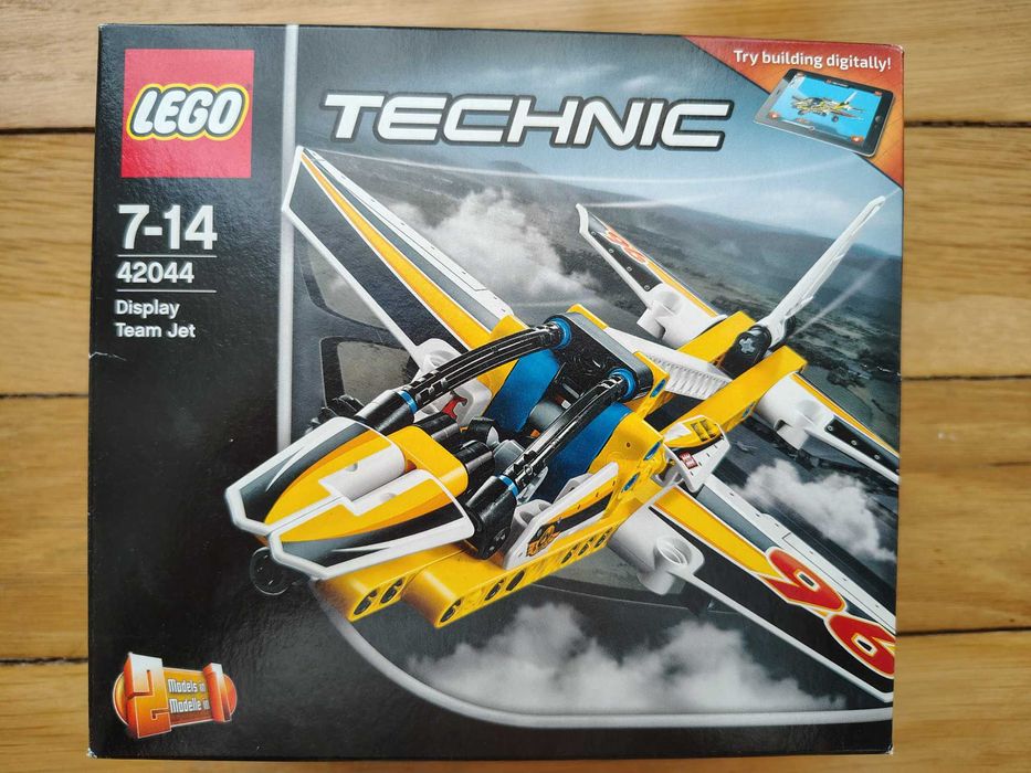 LEGO Technic 42044 – Display Team Jet Novo, Selado e Fora de Catálogo!