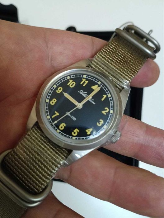 Годинник Військово-польовий тактичний ADDIESDIVE 36mm кварц VH31 WR100 *гарантія