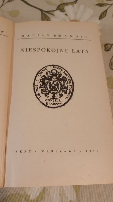 Niespokojne lata. Marian Brandys