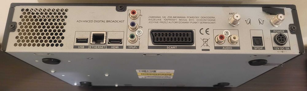 Dekoder SAT Nbox model ITI-5800SX (BSLA)
