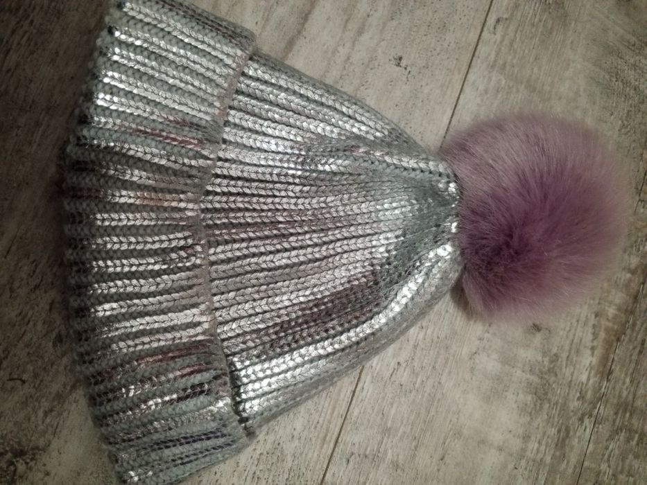 Czapka zimowa dziewczęca