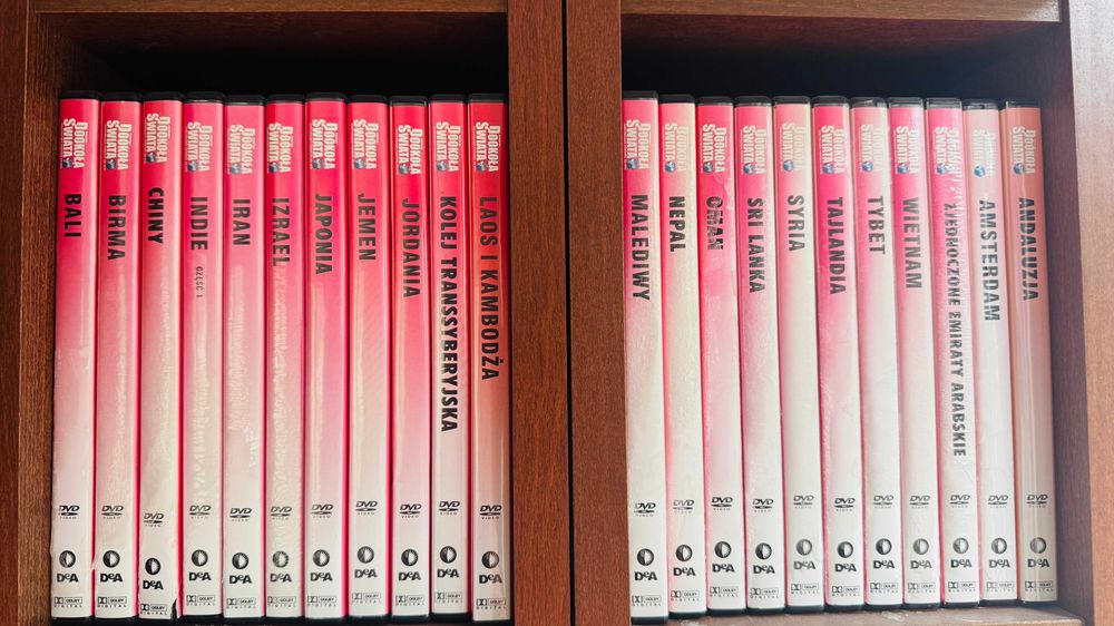 Gradka dla podróżników - Kolekcja DeAgostini „Bliżej Świata” – kompletna seria DVD + broszury