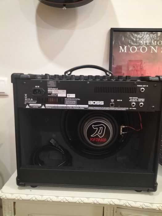 Amplificador boss katana 50 novo