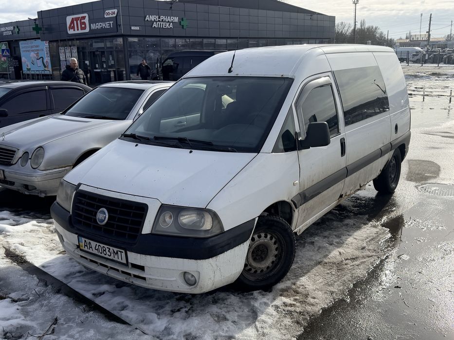 Fiat scudo 2006 1.9 turbodiesel пасажирський