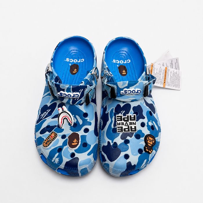 В НАЯВНОСТІ Crocs x Bape | крокси бейп | кроксы A Bathing Ape