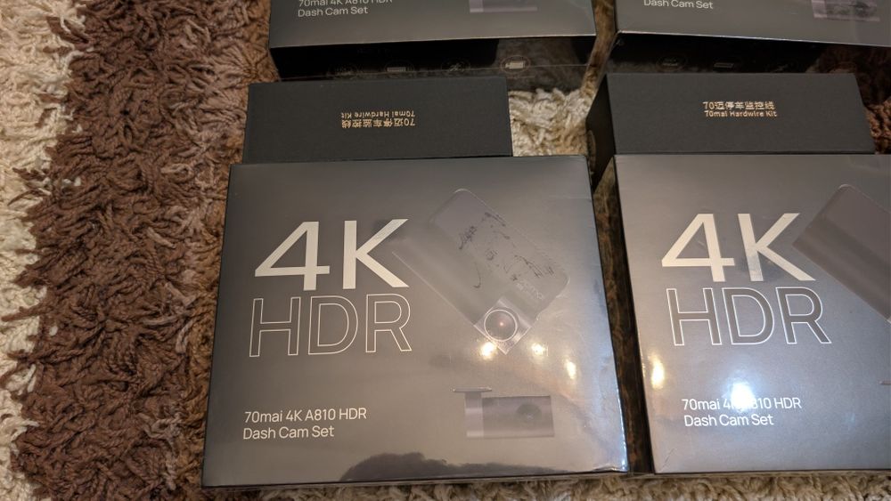 Wideorejestrator 70mai Dash Cam A810 4k + kamera tylna RC12+ UP03