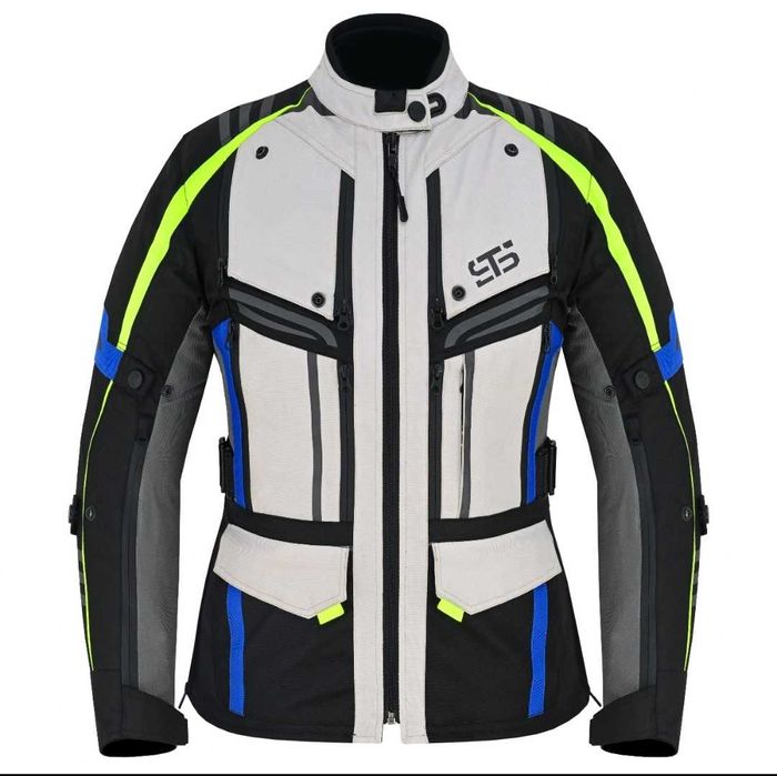 Casaco touring senhora 3 camadas c/ proteções 2/1 mota scooter novo