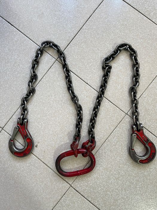 Corrente metálica para gruas