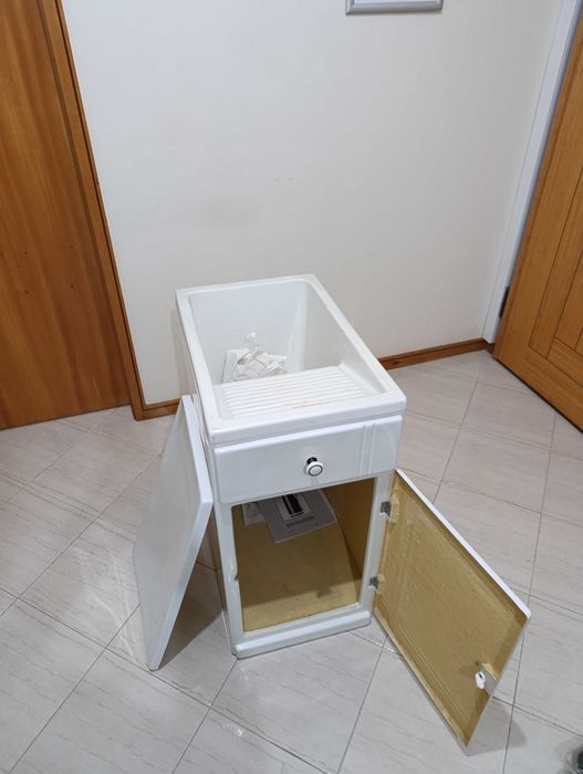 Pia lavar Roupa branca