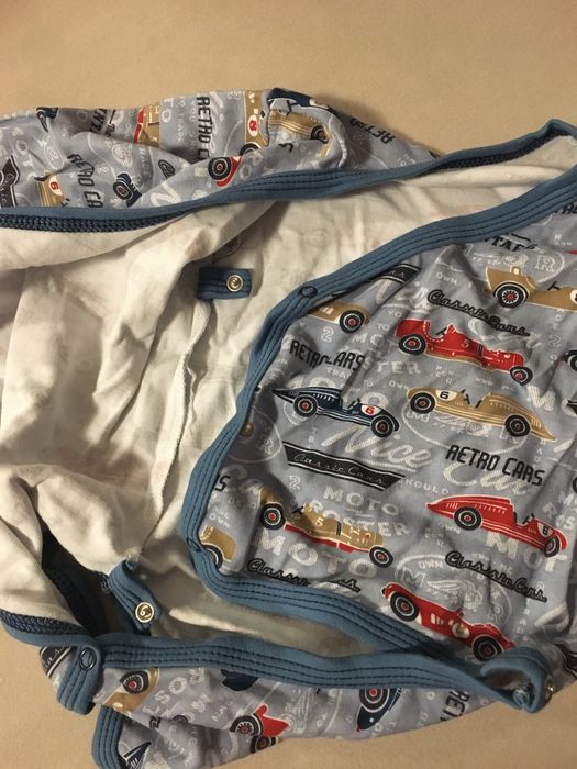 Body dwupak dlugi rekaw polski producent 86cm nowe