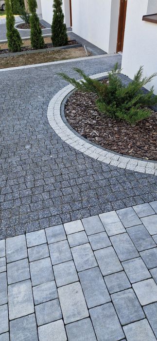 UKŁADANIE KOSTKI BRUKOWEJ *** schody *** tarasy *** mała architektura