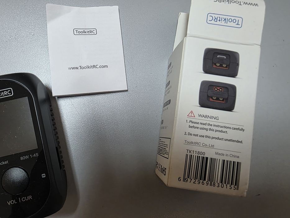 ToolKitRC M4 Pocket - Carregador Balanceador 80W
