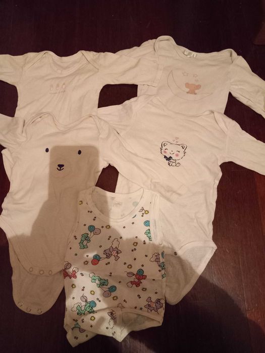 Pack 5 bodys menina 24 meses