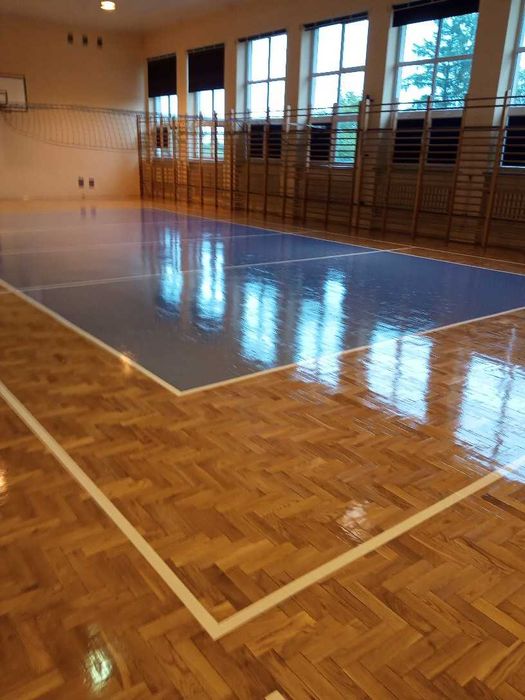 Parkiet, Cyklinowanie parkietów, usługi parkieciarskie