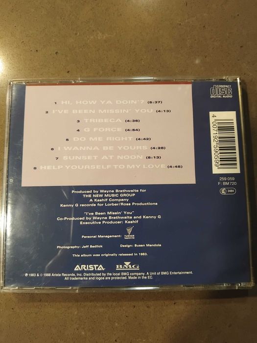 Cd do Kenny G  novo