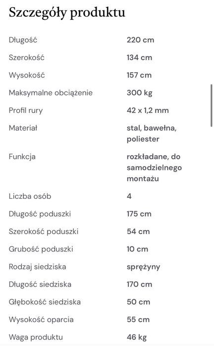 Nowa huśtawka na ogród