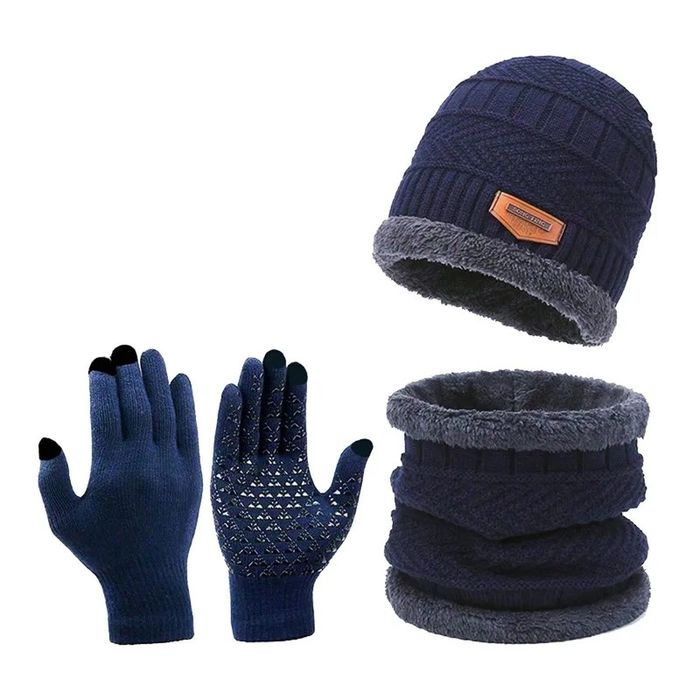 Touca / Gorro/ Luva/ Conjunto de Inverno Unissex