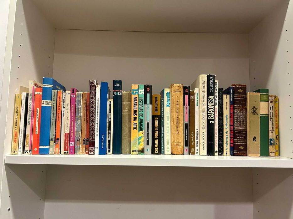 Lotes de livros 2.5euros cada unidade