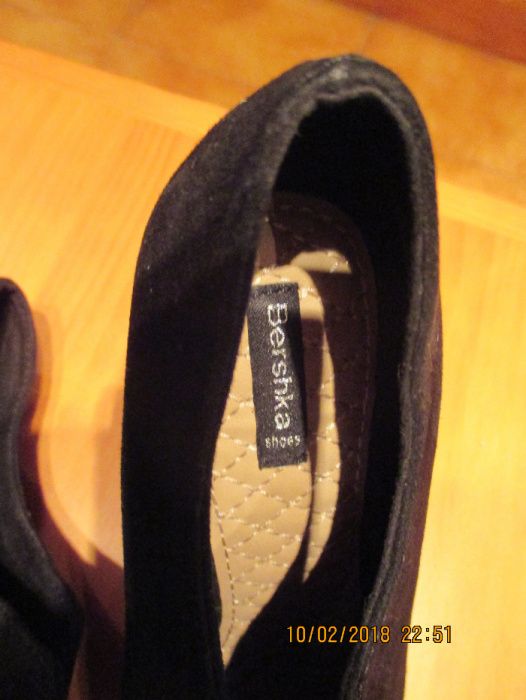 Sapatos pretos  Bershka